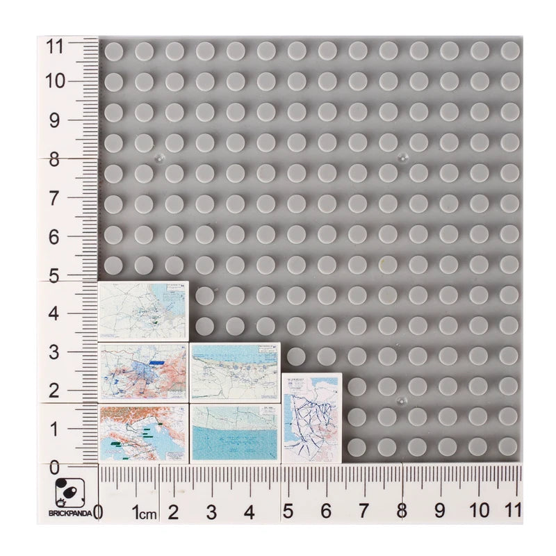 Building Bricks | WWII Western Front Theme | Printed Tile Terrain | Ages 8 Plus