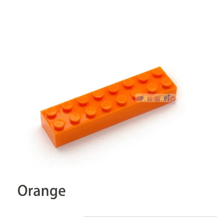 100pcs Thick 2x8 DIY Building Blocks Educational Creative Toys for Children Figures Plastic Bricks Compatible With 3007 Choice - ToylandEU