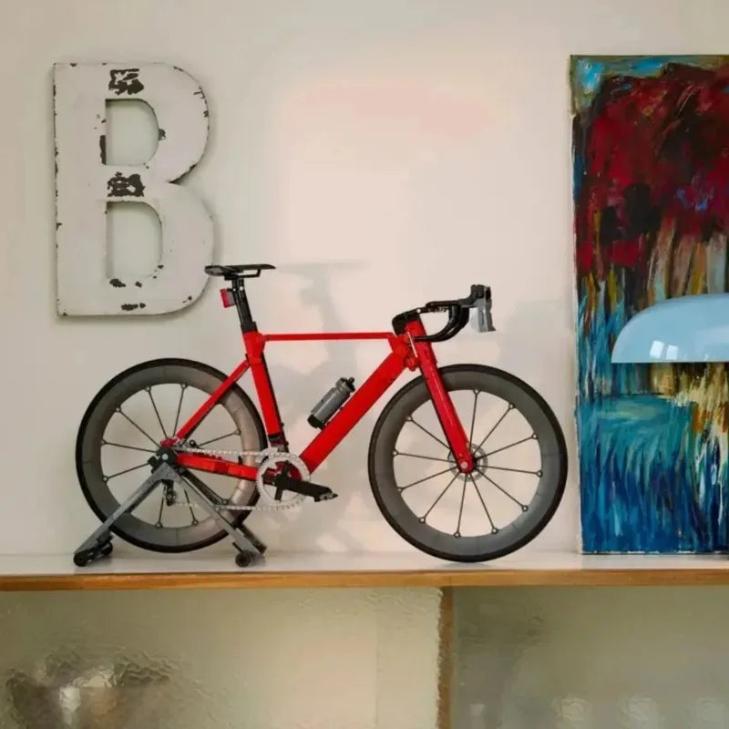 Road Cycling Bike Blocks | 1015 Pieces | Lego Compatible | Desk Display