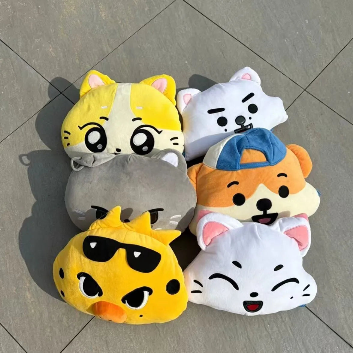 Plush Toy Pillow | Size 30-35 cm | PP Cotton Filling | Cartoon Big Head