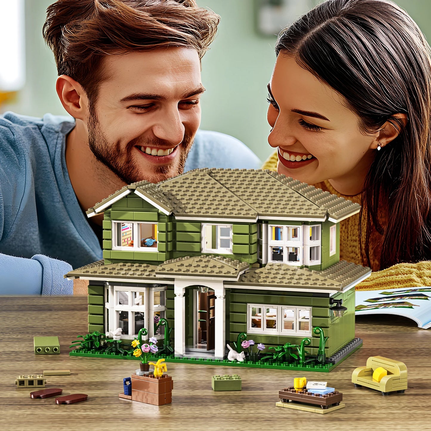 Building Blocks Set | Lego Compatible | 1176 Pieces | Ages 14 and Up
