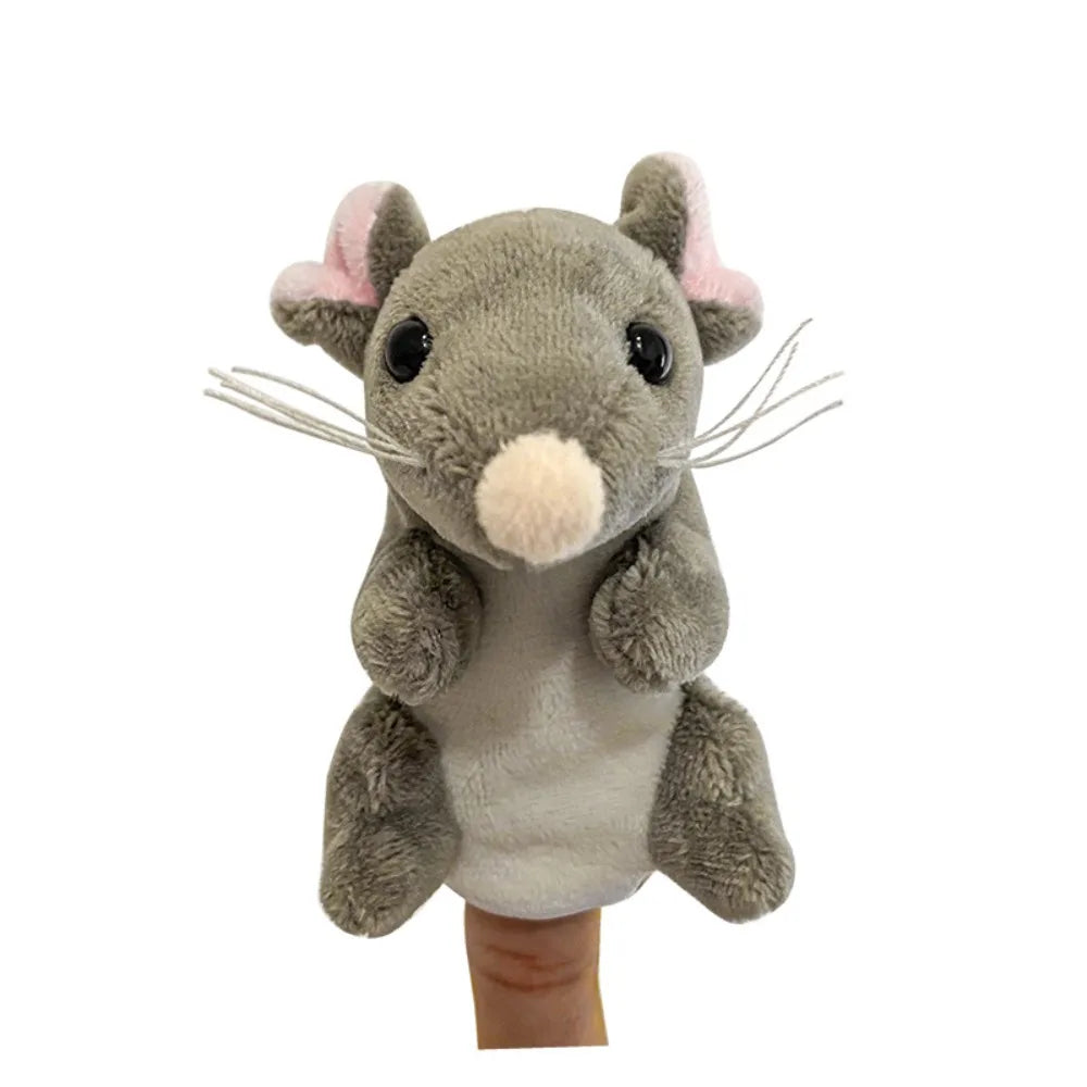 Farm Animal Finger Puppets | Soft Plush Design | 9 Cm Size | Early Learning