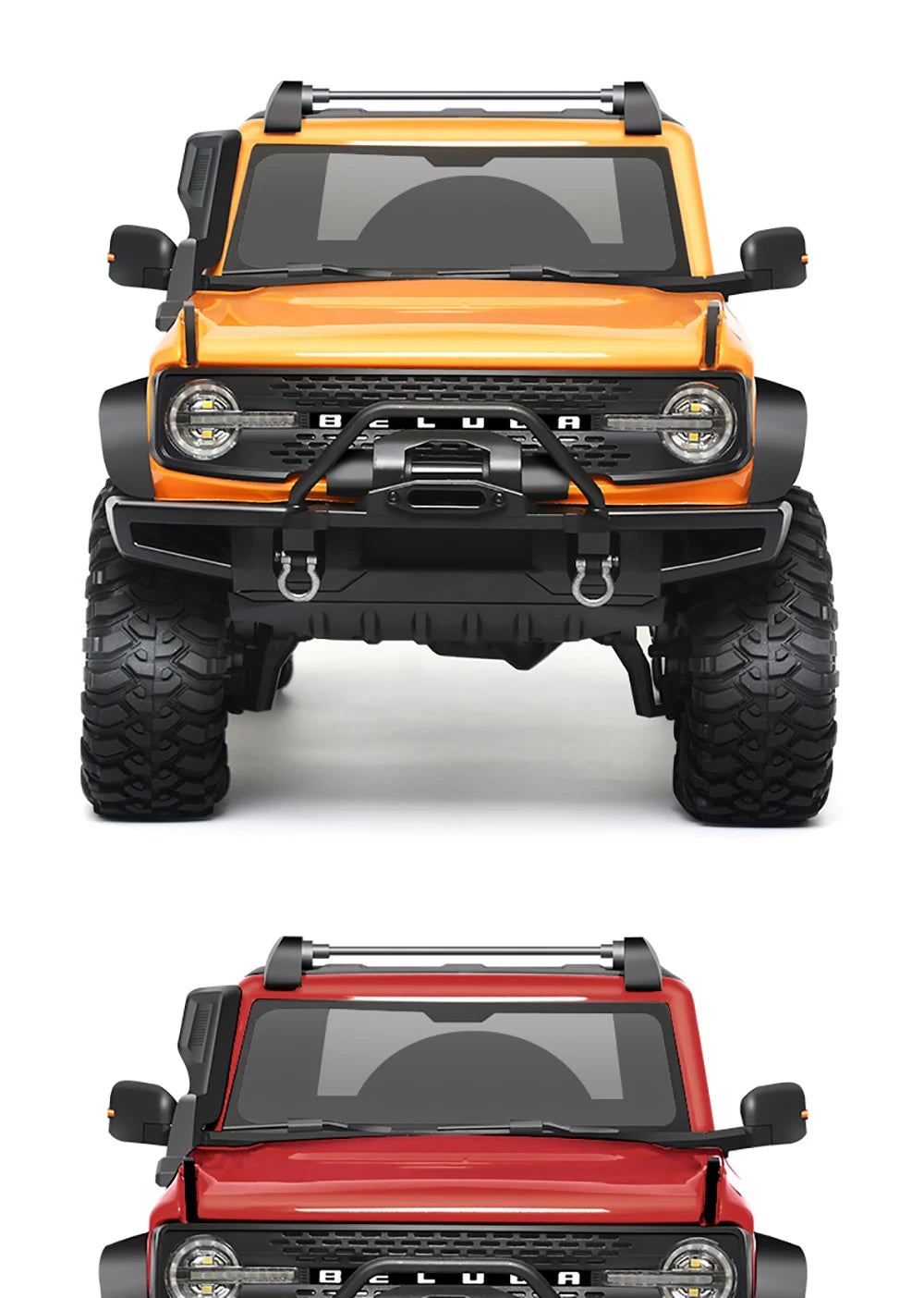 RC JMRC HB-R1001 1/10 Scale 4WD Remote Control Electric Climbing Truck - Professional RC Crawler with 2.4GHz Technology