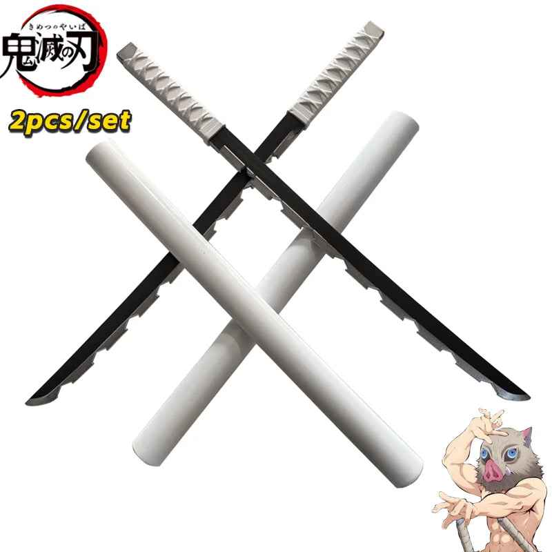 Demon Slayer Katana Sword | 72 Cm Full Length | Eva Foam Material | Anime Prop