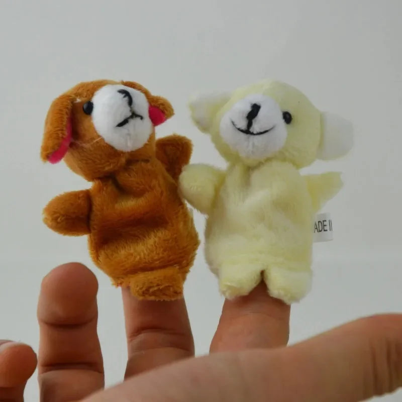Cute Animal Finger Puppets for Baby's Educational Play - ToylandEU