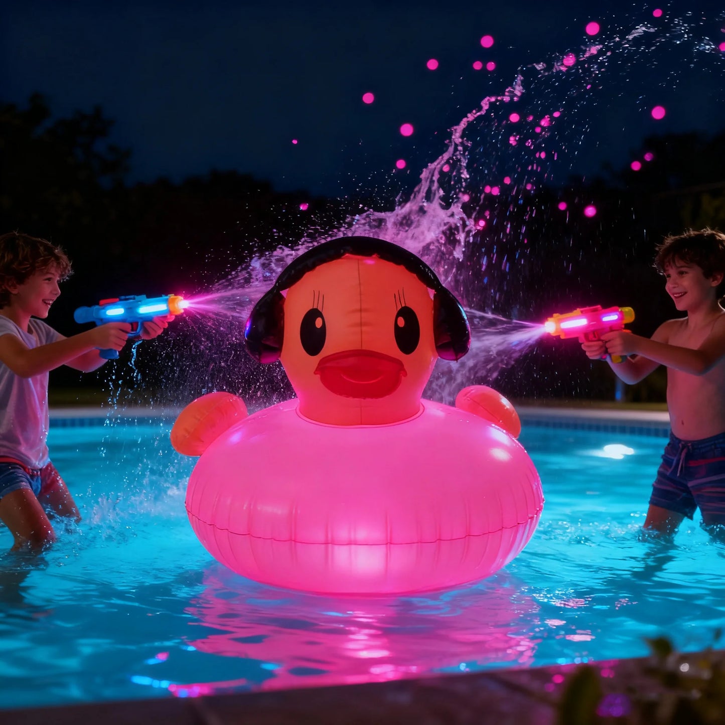 Duck Theme Inflatable Bouncy Castle For Water Park Durable PVC