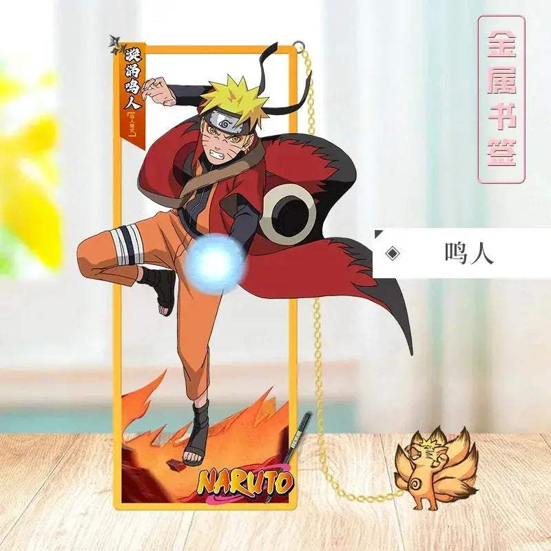 Naruto Metal Bookmark - The Perfect Gift for Anime Fans and Book Lovers - CLOUDANIMESTUDIO
