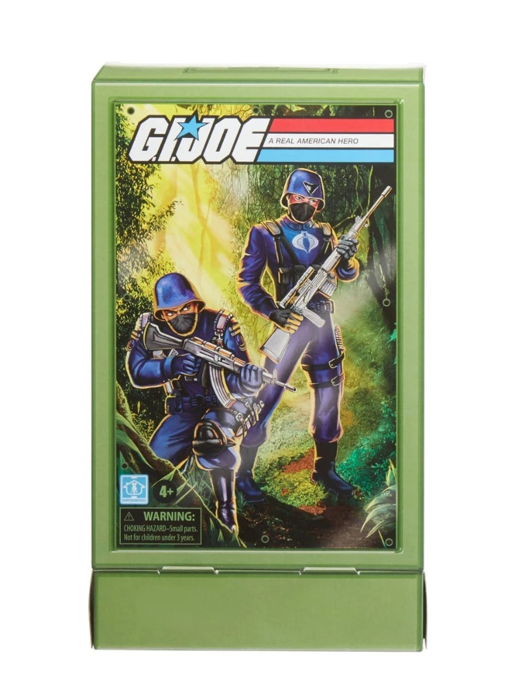 Hasbro G.I. Joe Retro Collection Cobra Officer and Cobra Trooper - ToylandEU