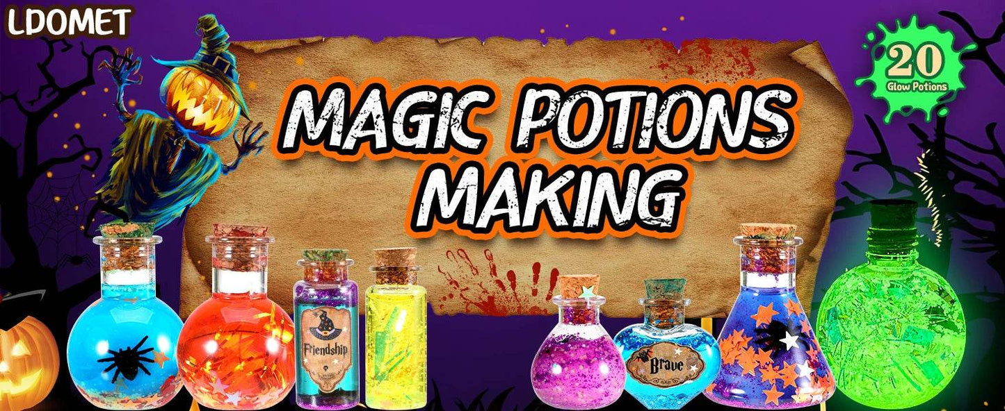 Fairy Magic Potions Kit Kids DIY Witch Glowing Spell Potion - ToylandEU