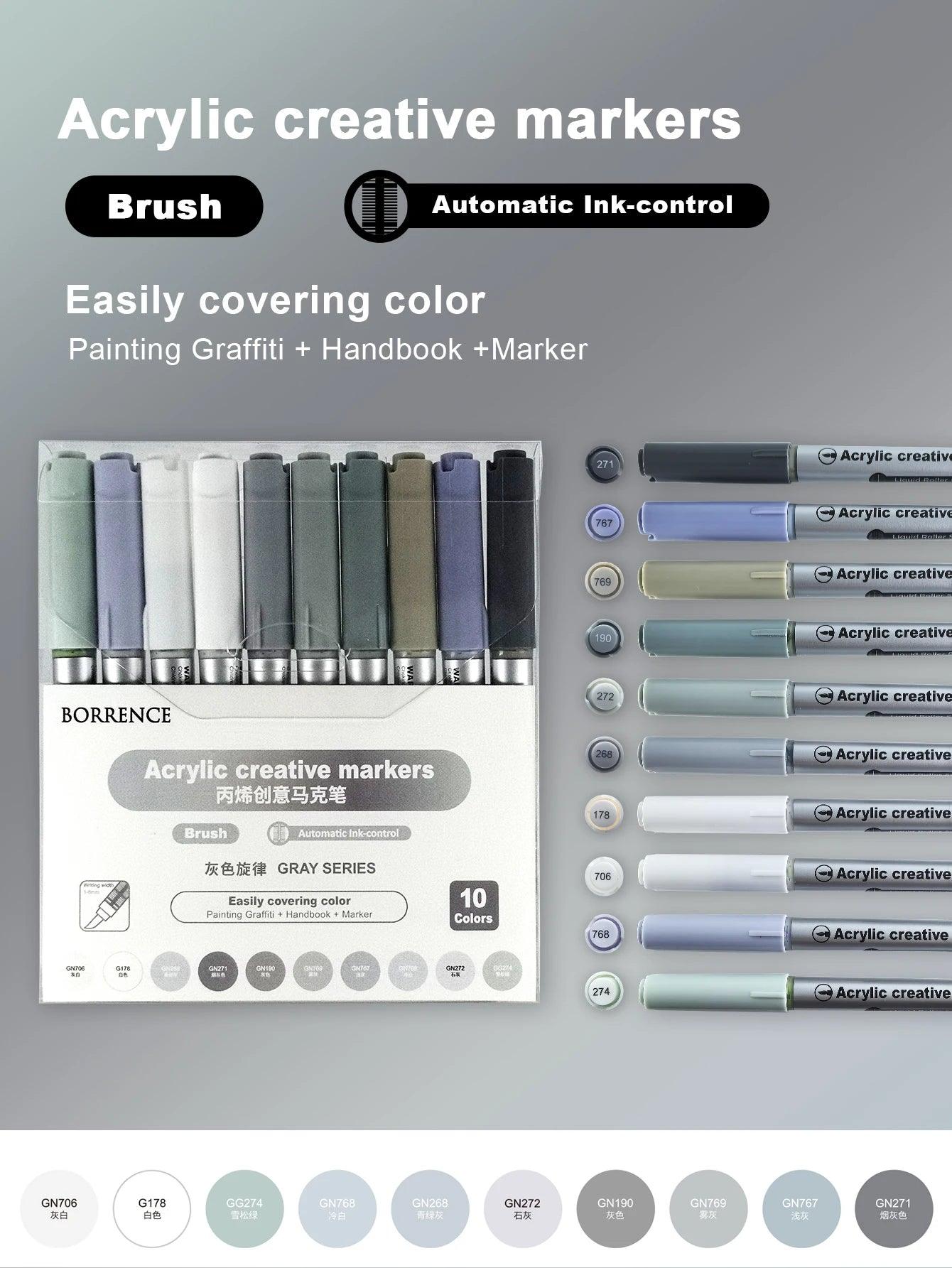 Acrylic Paint Markers | 120 Color Set | Toylandeu™