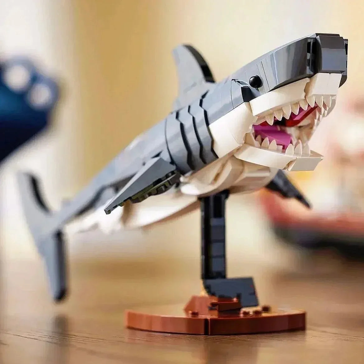 Beautiful Great White Shark 3D Model Decor Gift For Ages - ToylandEU