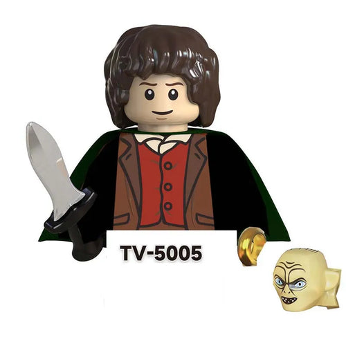 TV6403 Lord Rings Movies Bricks Dolls Goblin Ringwraith Sauron Frodo ToylandEU.com Toyland EU