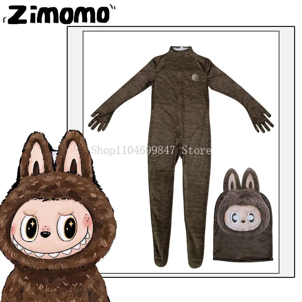 Zimomo Cosplay Suit | Soft Polyester Fabric | Hood With Gloves | Youth Unisex