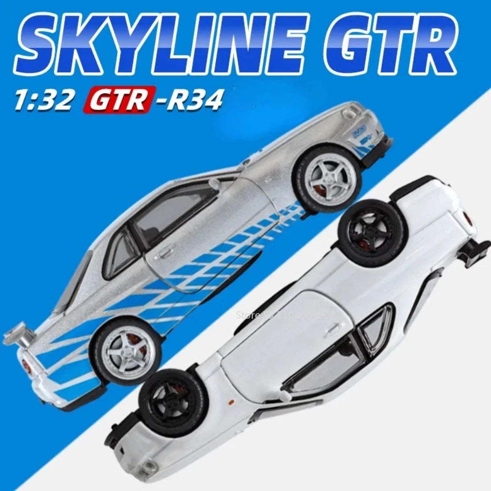 Diecast Car | Pull Back With Sound | 1:32 Scale Metal | For Kids And Adults