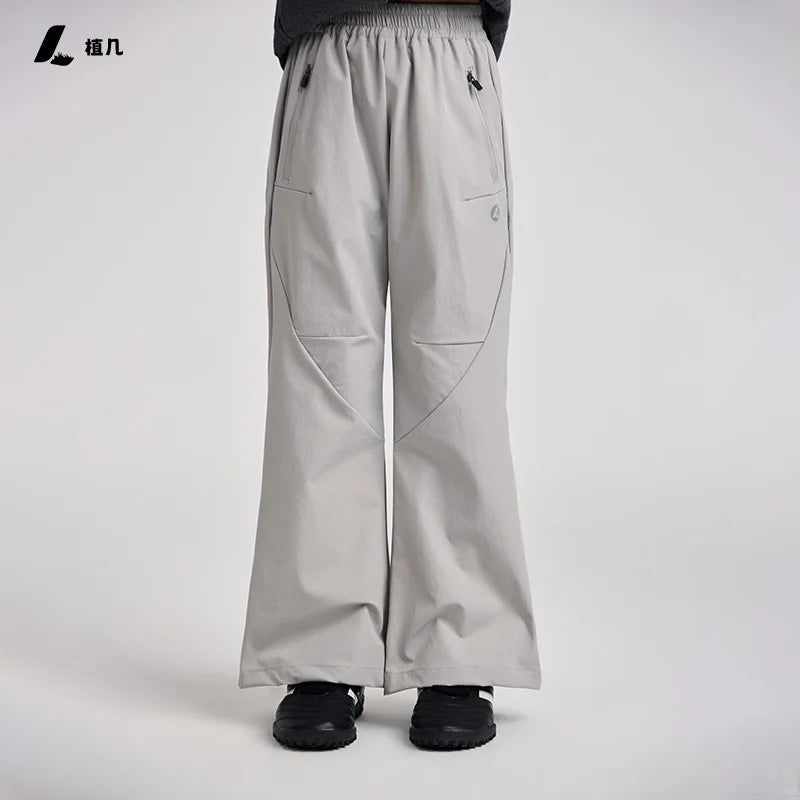 Girls Flared Pants | Waterproof Lightweight | Loose Fit | Youth 7 13