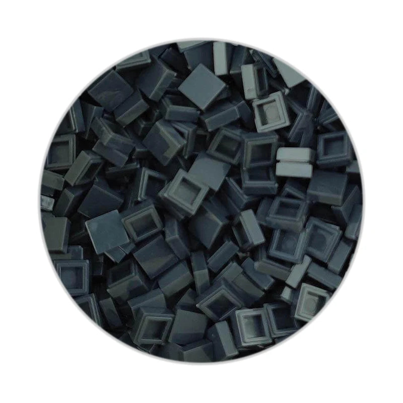 Smooth 1x1 Building Blocks | MOC Pixel Particles | DIY Kids Set