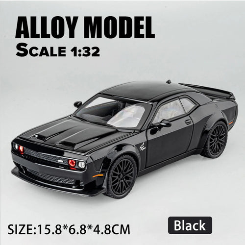 Dodge HellCat 1/32 Scale Metal Police Diecast Toy Car with Sound and Light Effect ToylandEU.com Toyland EU