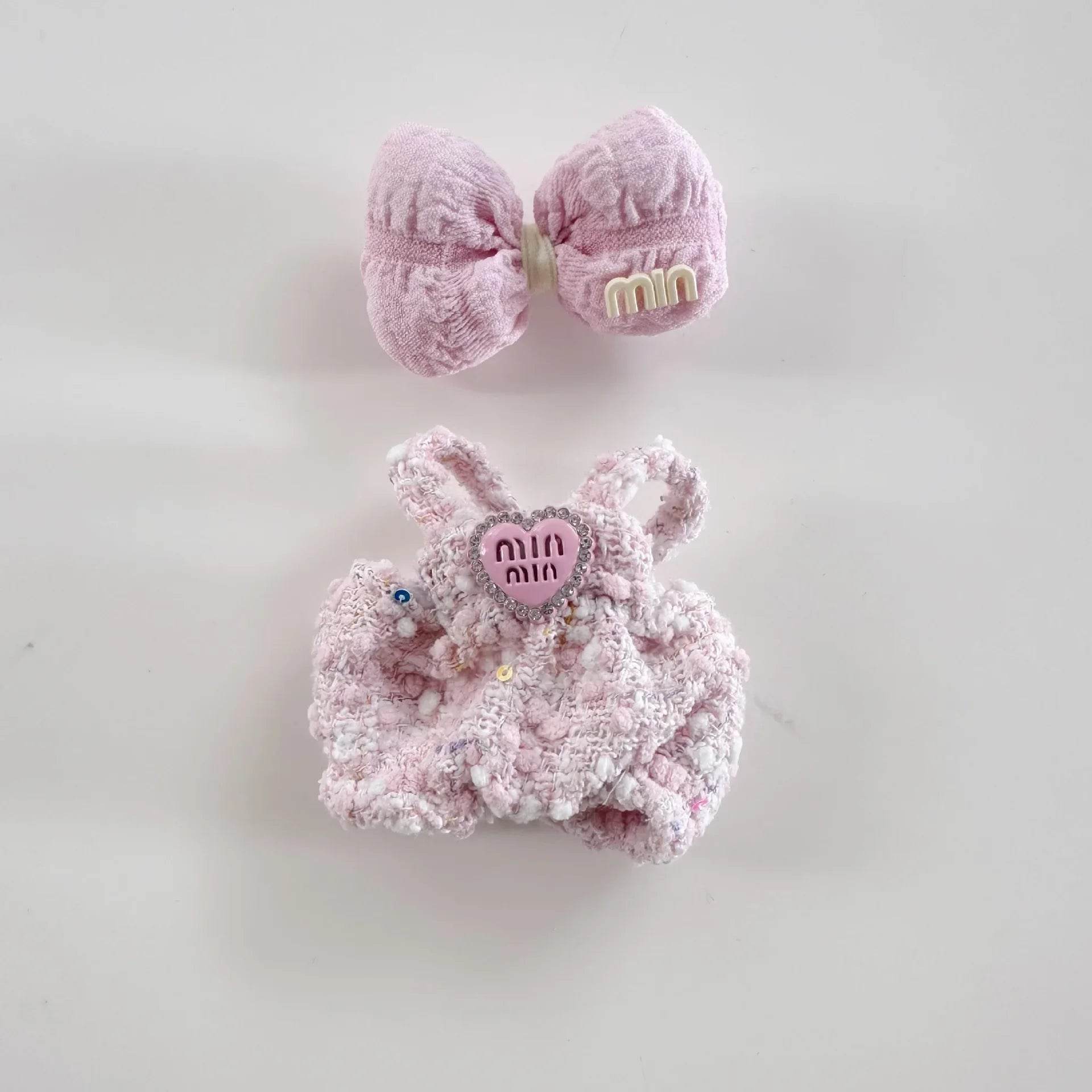 Cute Labubu Doll Outfit Accessories Classic Dress Set for 17CM V2 Mini Dolls Clothing Girl Kid Gift Labubu Clothes Luxury - ToylandEU