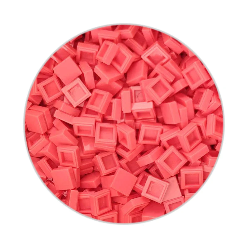 Smooth 1x1 Building Blocks | MOC Pixel Particles | DIY Kids Set