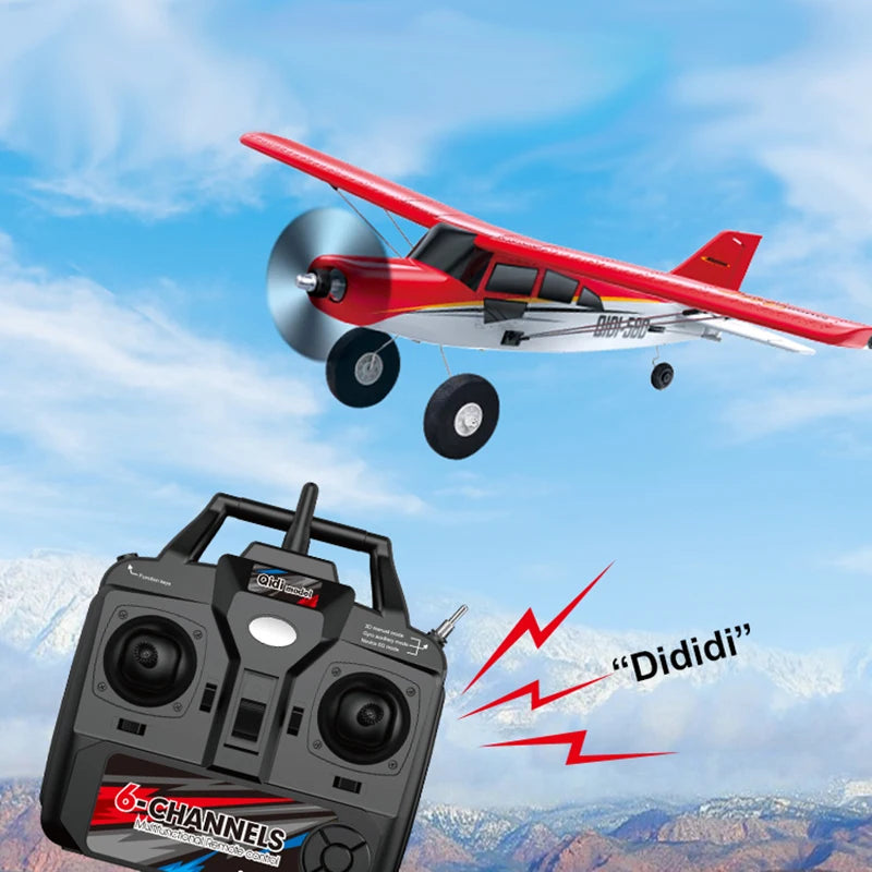 Moore M7 Off-road Remote Control Airplane Model - JIKEFUN QiDI560 Brushless RC Plane for Kids