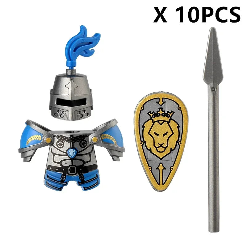 Building Block Set | Lego Compatible | Dragon Knights | Small Blocks