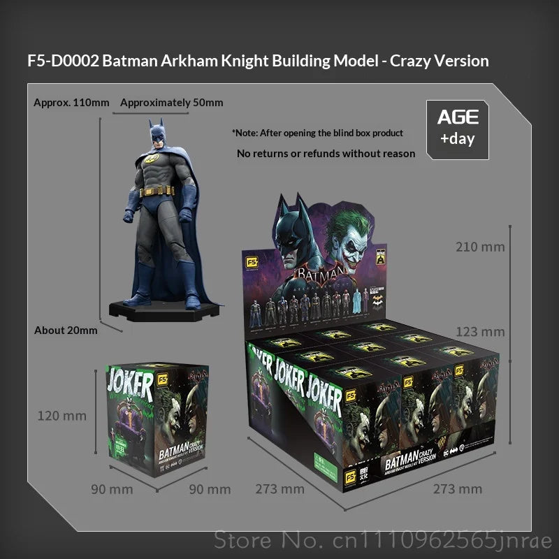 Model Kit | Batman Arkham Knight | 90mm | Blind Box