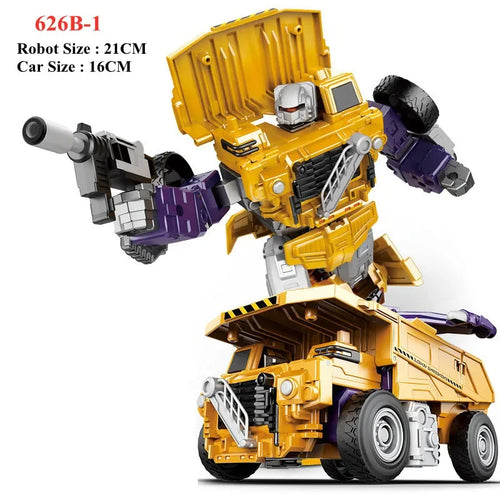 JINJIANG 6 IN 1 Transformation Kid Toys - Devastator Excavator Robot Action Figures ToylandEU.com Toyland EU