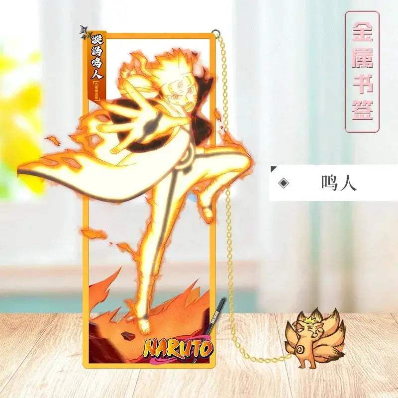 Naruto Metal Bookmark - The Perfect Gift for Anime Fans and Book Lovers - CLOUDANIMESTUDIO