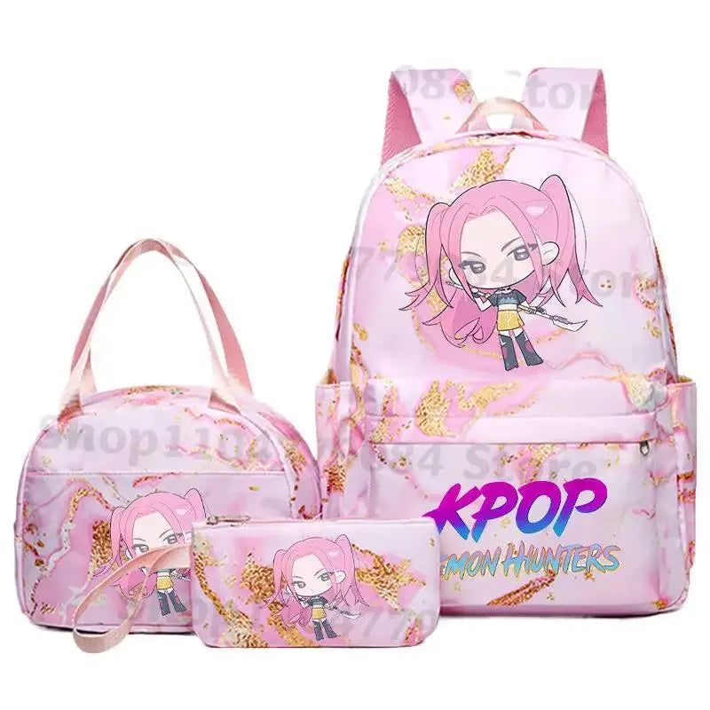 Anime Backpack Gift Set With Lunch Bag And Pencil Case - ToylandEU