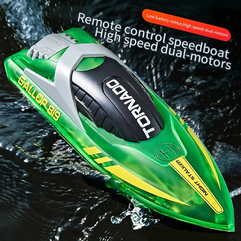 Remote Control Boat | High Speed | 3.7V 1200mAh Battery | One Size