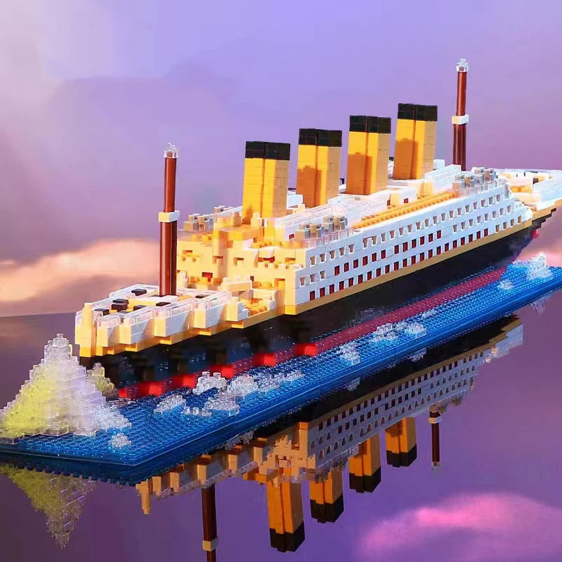 Titanic Cruise Ship 3D Micro Building Blocks Kit - ToylandEU