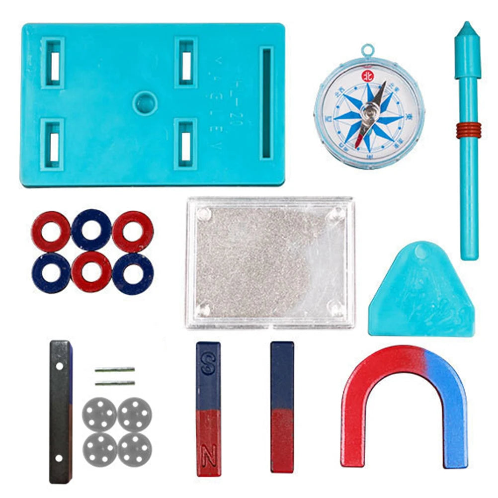 Educational Magnetic Toy Set for DIY Physics and Compass Learning - ToylandEU