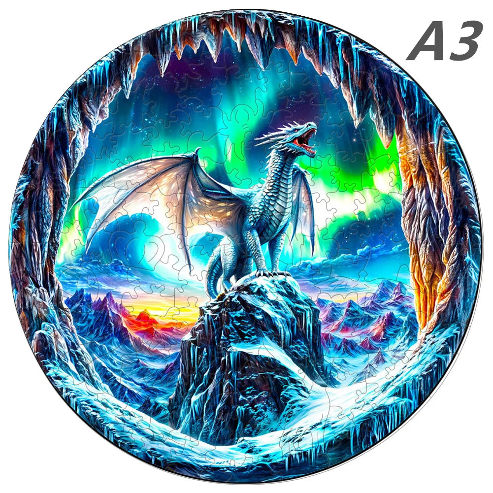 3D Wooden Puzzle | Universe Fantasy Theme | Animal Style | One Size