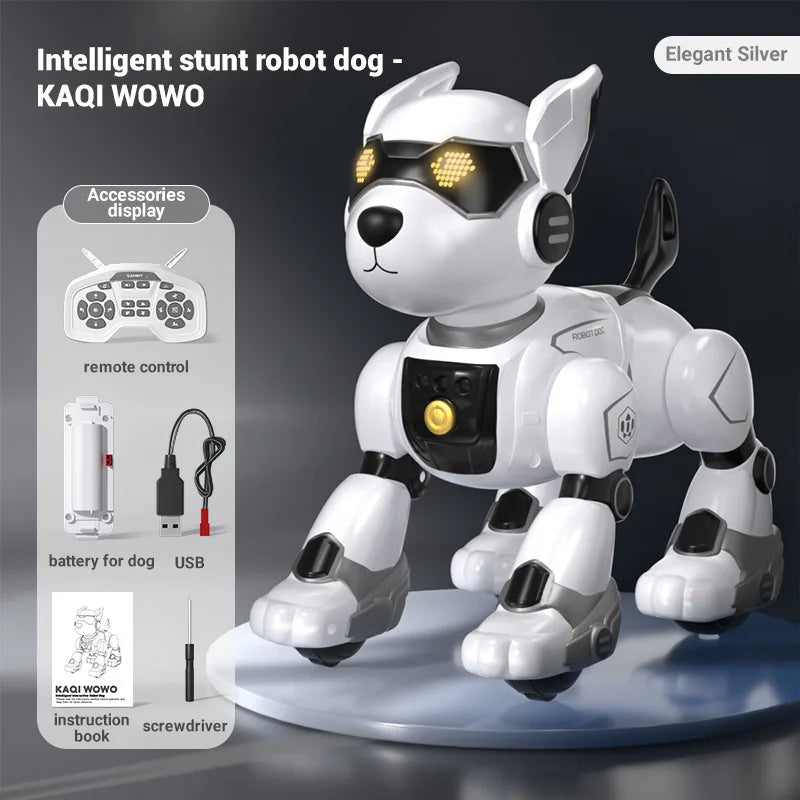 R27 Advanced Smart Voice Robot Dog Electronic Pet For Kids