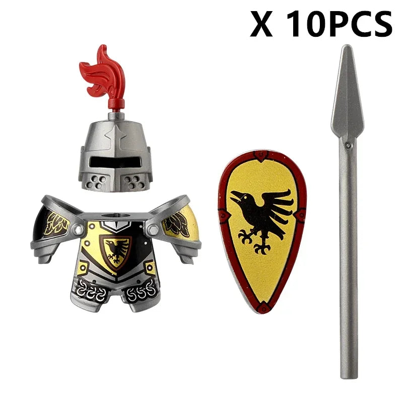 Building Block Set | Lego Compatible | Dragon Knights | Small Blocks