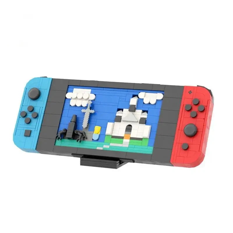 Building Block Set | Retro Handheld Console | 451 Pieces