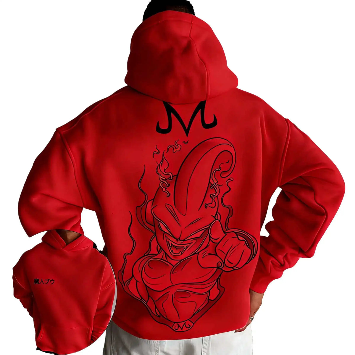 Dragon Ball Hoodie | Pure Cotton | Retro Anime Print | Men
