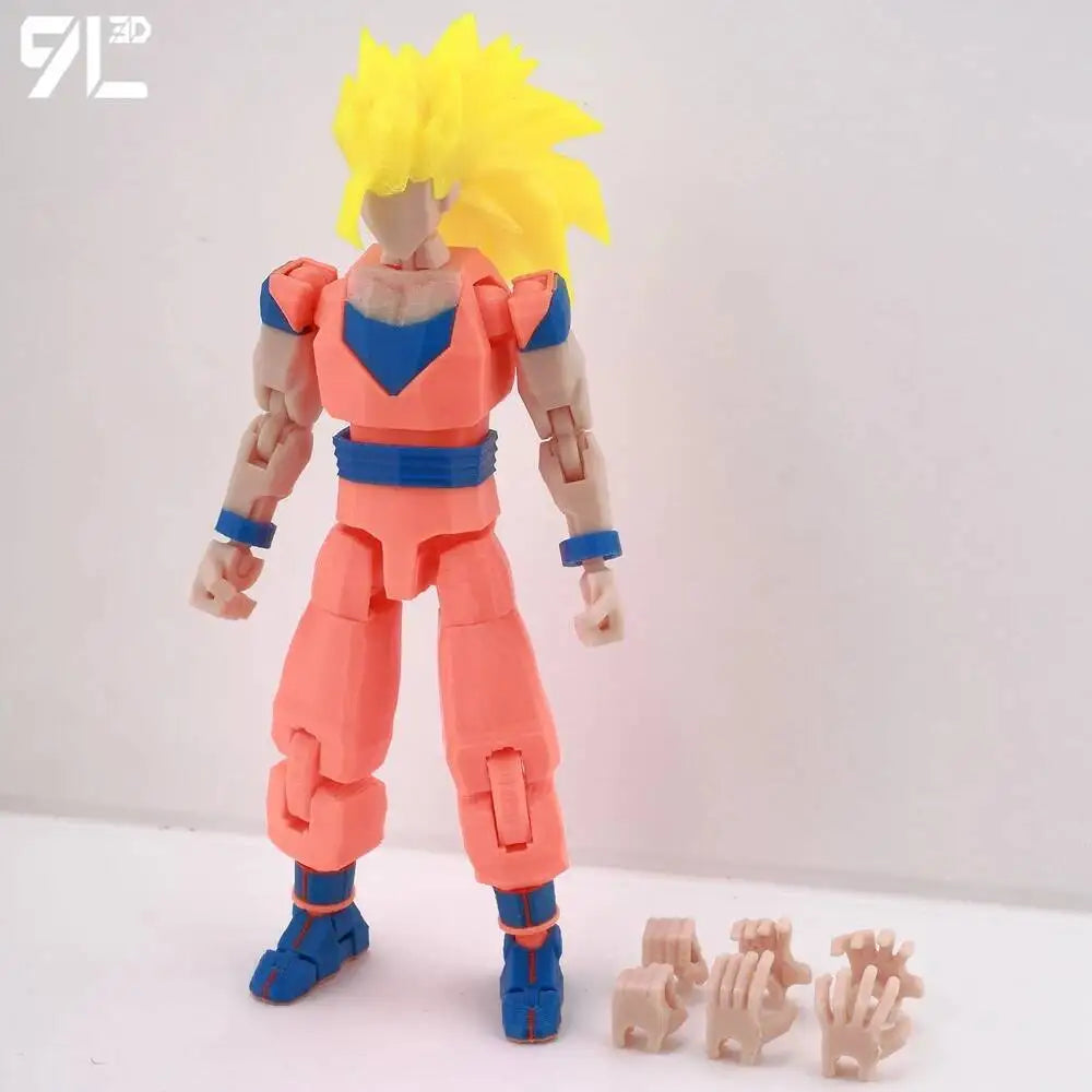 Dragon Ball Goku Beerus Action Figure Articulated Collectible