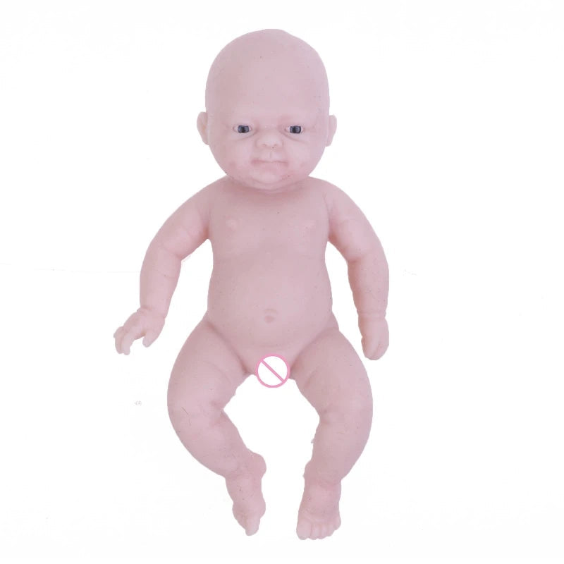 Realistic Unpainted Silicone Doll Kit for Reborn Toy with Detailed Paint - ToylandEU