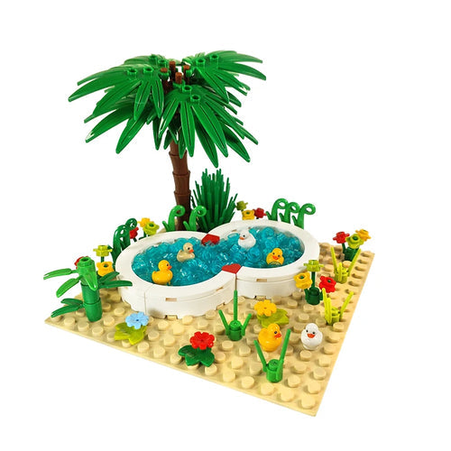 Compatible With Lego MOC Small Particle Building Block Farm Ranch ToylandEU.com Toyland EU