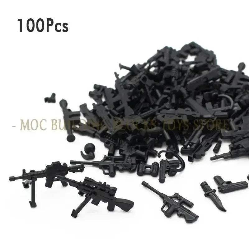 Premium Military Scene Building Set Lego Compatible With Barbed Wire Sandbags And Army Figures For Military Enthusiasts - ToylandEU