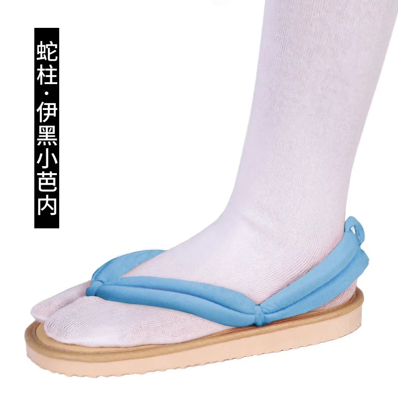Anime Cosplay Sandals | Character Print | Plastic Upper And Sole | Adult Unisex