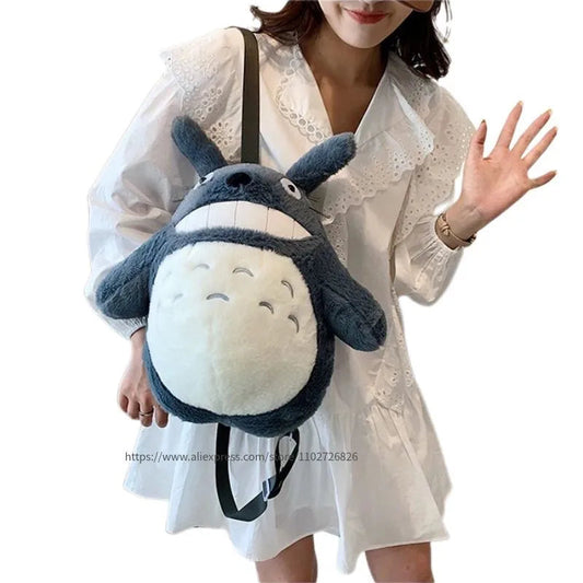 Adorable Totoro Plush Backpack with  Shoulder Bags - ToylandEU