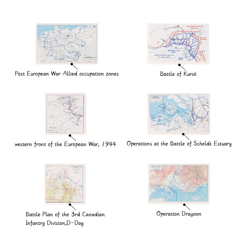 WWII Military Blocks | Compatible With Major Kits | Soldier Figures