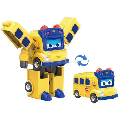 GGBOND ABS Gogo Bus Transformation Vehicle with 3 Changeable Face Expressions ToylandEU.com Toyland EU