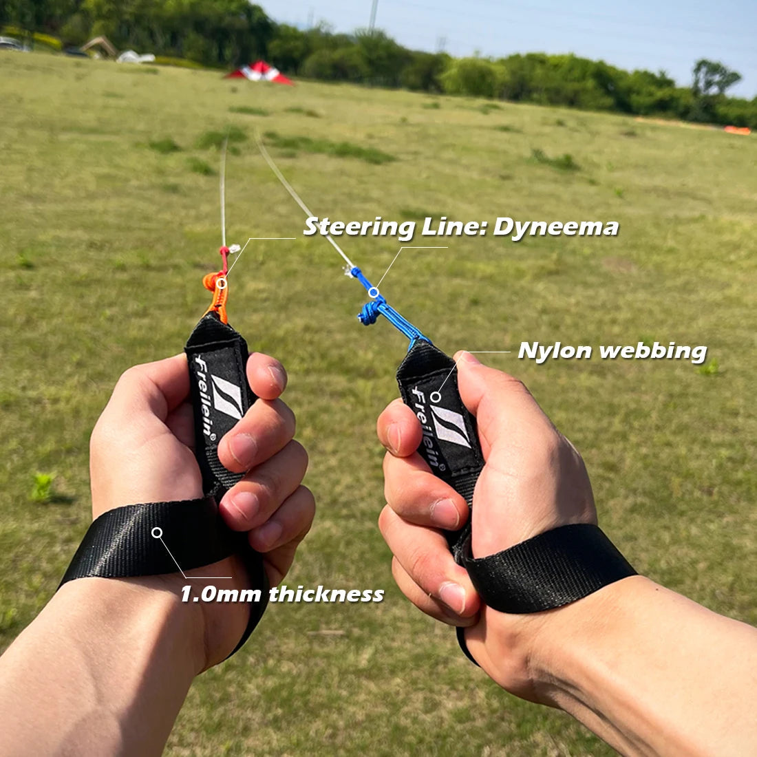 Professional Stunt Kite Wrist Straps with High-End Nylon Webbing