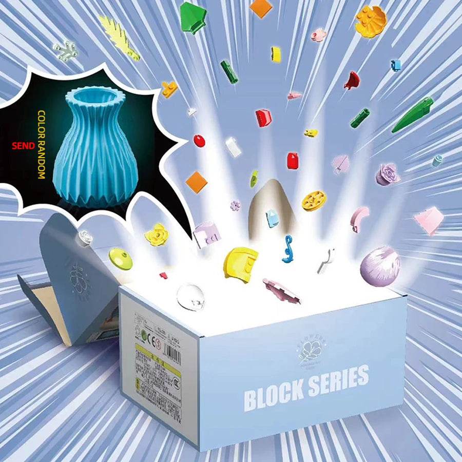 Flower Bouquet Building Blocks Eternal Flower Rose Sunflower Set - ToylandEU