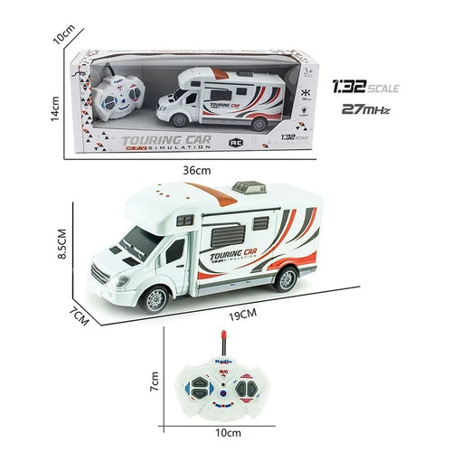 RC Police Van and Express Bus Simulation Toy Car - 1:32 Scale Remote Controlled Vehicle ToylandEU.com Toyland EU