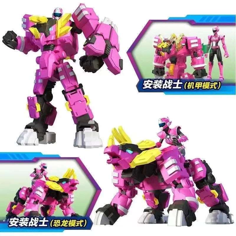 Super Dinosaur Power 2 Mini Force Mecha Combination Robot Toys - ToylandEU