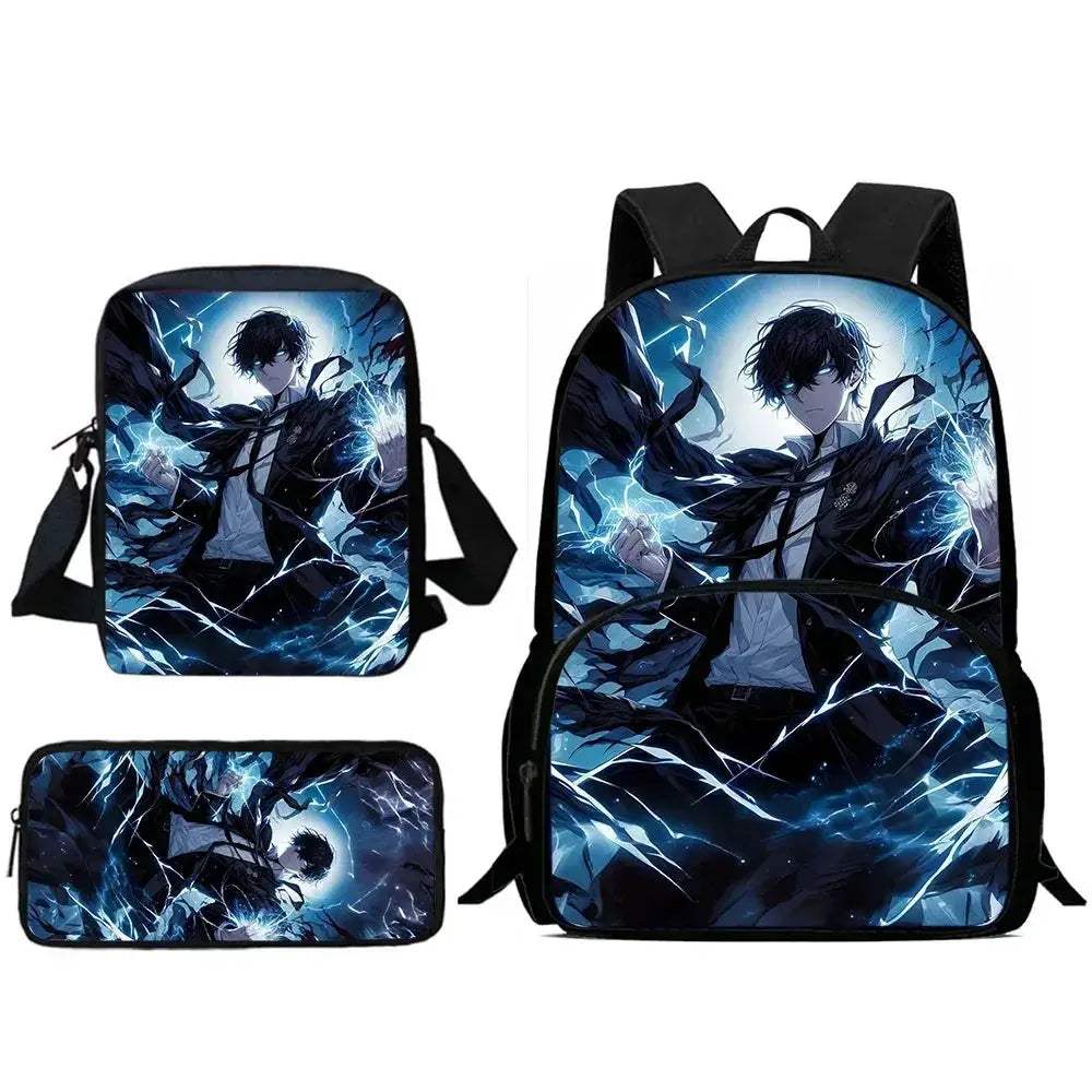 Anime Solo Leveling Kids Backpack With Large Capacity - ToylandEU